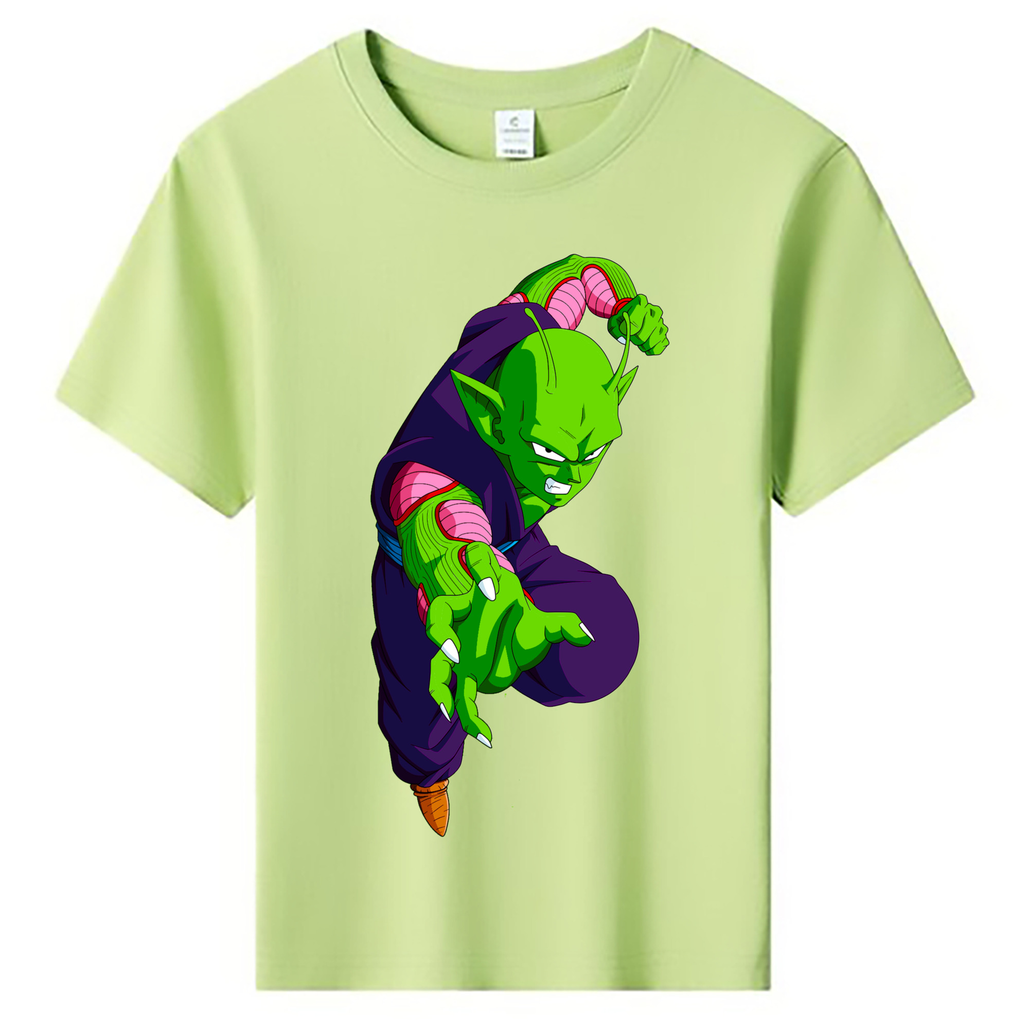 （画像用） ドラゴンボール ピッコロ DRAGON BALL Piccolo 綿100％キッズTシャツ（フロントプリント）